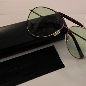 WeWoreWhat unworn green tint sunglasses